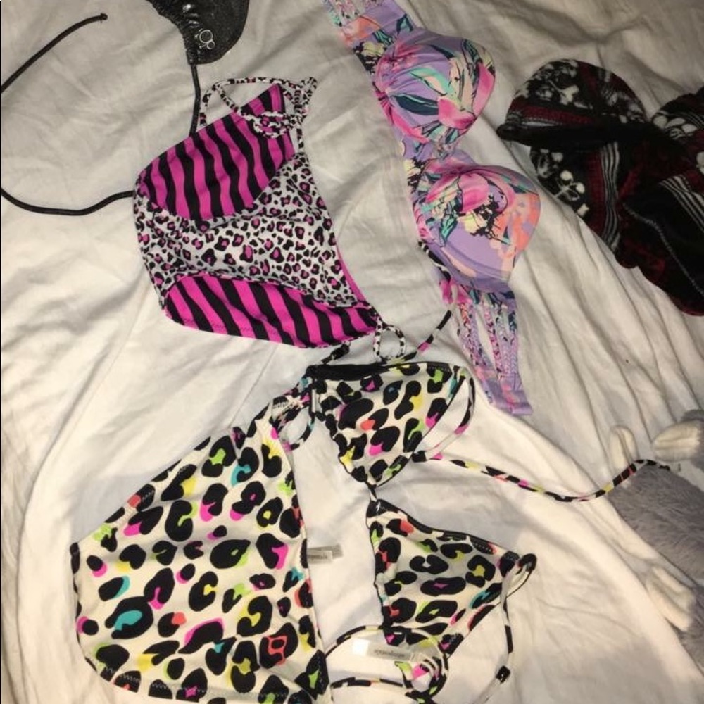 Multiple different swim suits